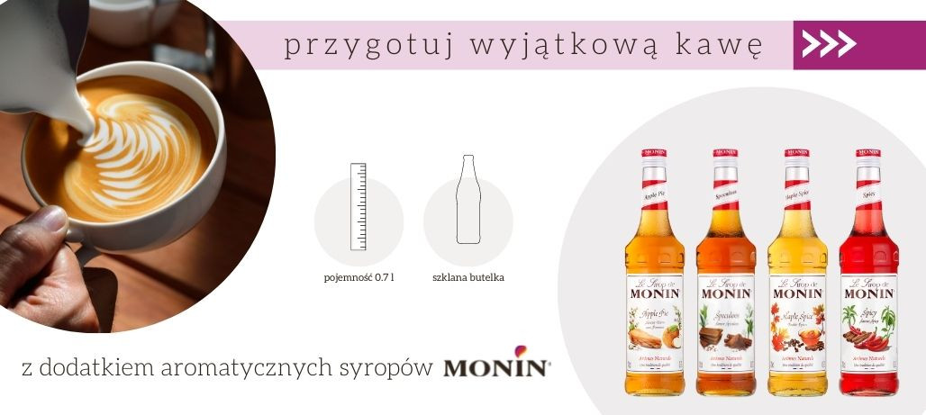ROZGRZEWAJĄCE KAWY IDEALNE NA CHŁODNE PORANKI - PRZYGOTUJ JE Z AROMATYCZNYMI SYROPAMI MONIN